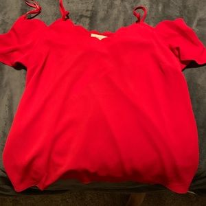 Monteau scalloped tank top